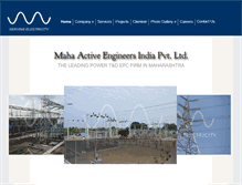 Tablet Screenshot of mahaactiveindia.com